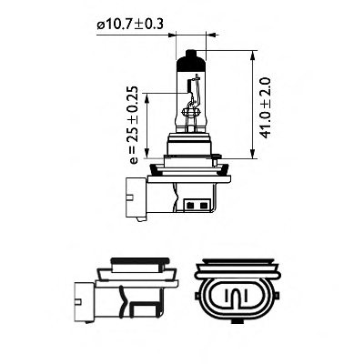 PHILIPS 12360B1 Bulb, fog light